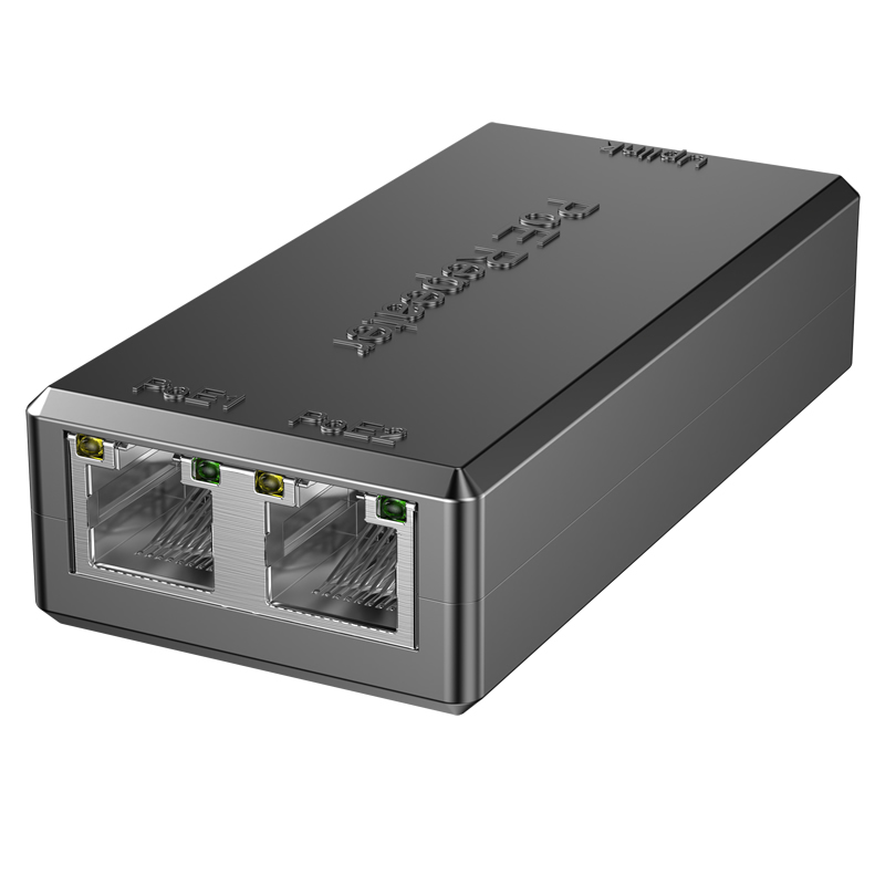 Poe+ 2 Port Gigabit POE Extender Repeater 1 IN 2 OUT 48V/30W 1000Mbps 200meter HL-POE102C-G/HL-EPOE102C-G