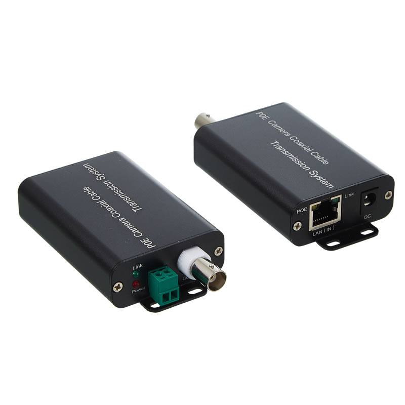 POE Extender for Video Surveillance Systems (Network Camera Transmission over Coaxial Cable) EOC HL-902M-POE