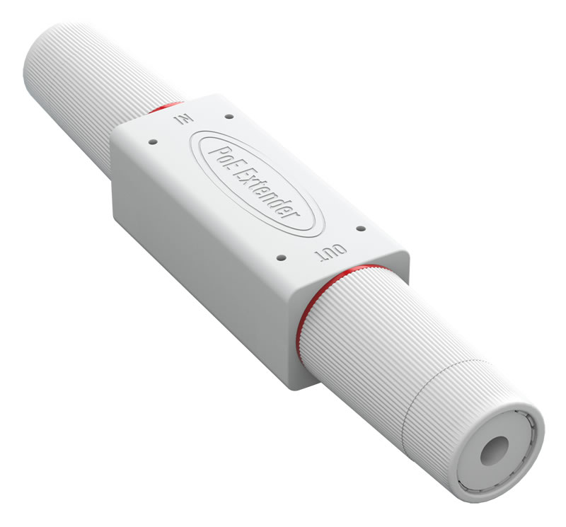 Poe+ Gigabit 1Port POE Extender Repeater Outdoor waterproofi