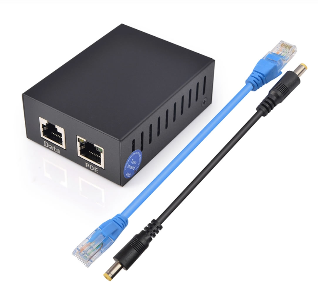 PD1248G 12V 4A 48W Gigabit Ethernet PoE Splitter