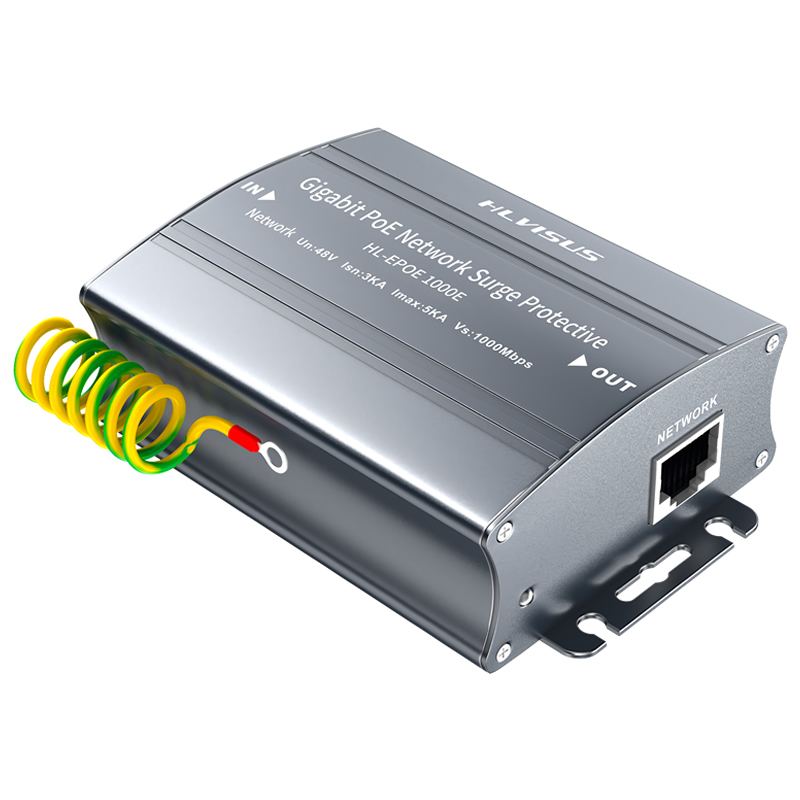 HL-POE1000E/HL-EPOE1000E Gigabit POE Network Surge Protector