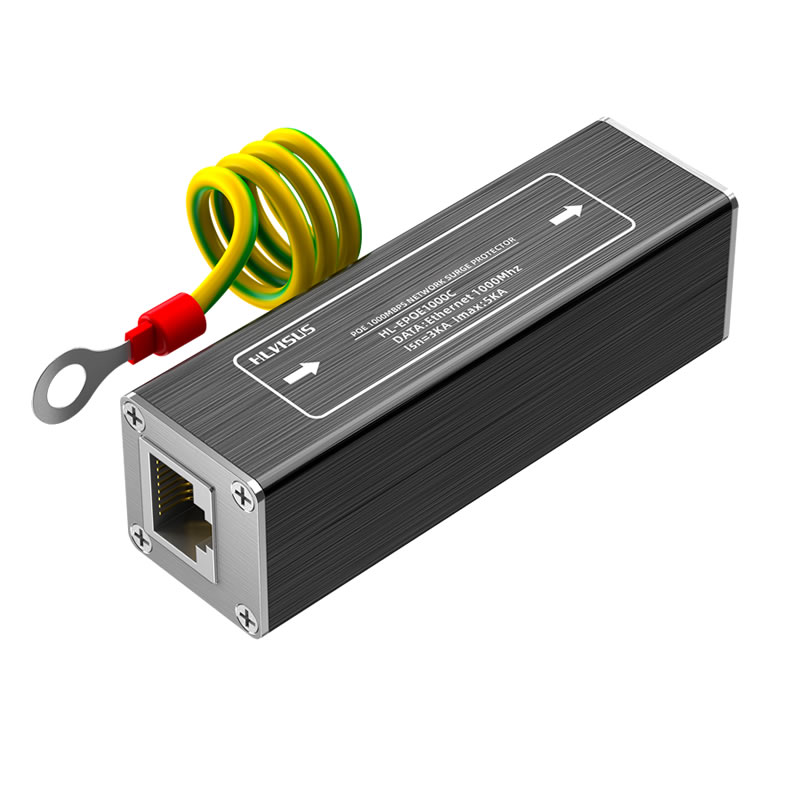 Gigabit POE Network Surge Protector  HL-POE1000C/HL-EPOE1000